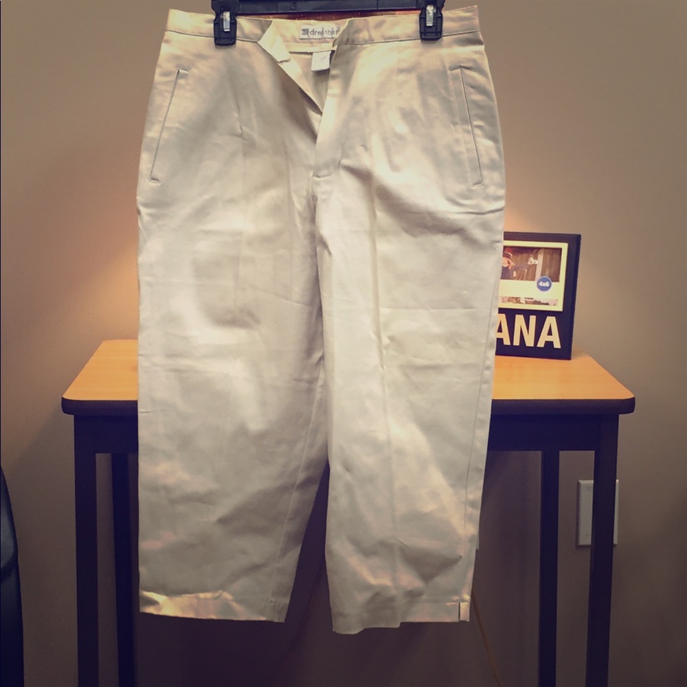 Tan Capris